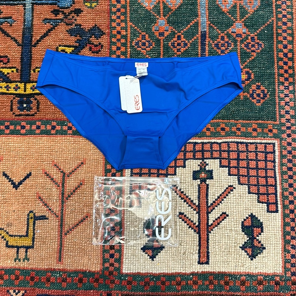 Eres size 44 / US 14 blue bikini bottom NWT